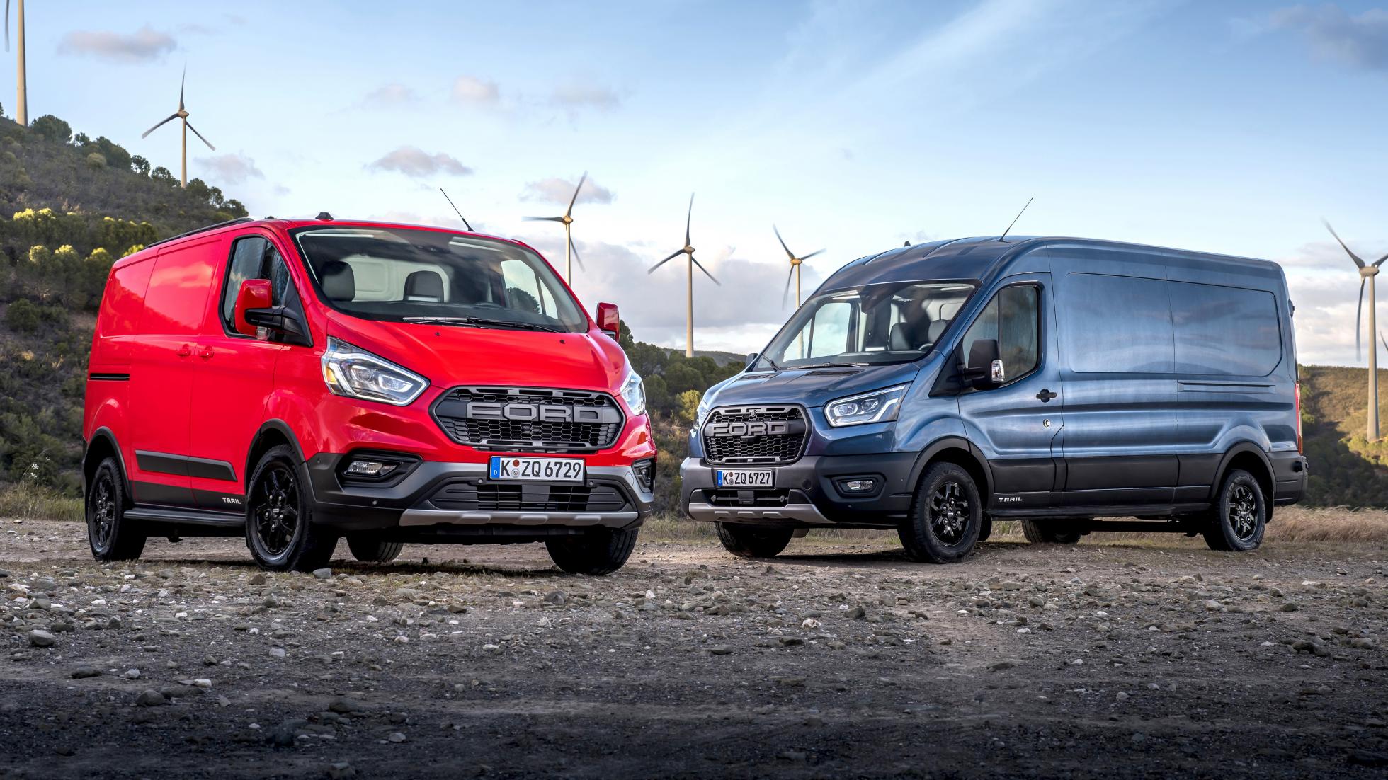 Nouvelle gamme Ford Transit : transmission intégrale et motorisation hybride