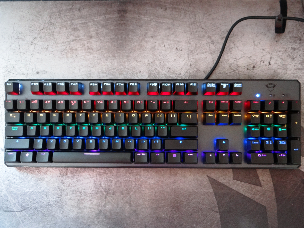 TRUST CLAVIER GAMER MECANIQUE GXT865 ASTA