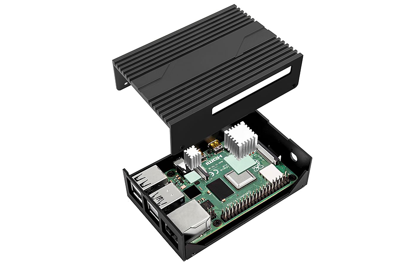 Raspberry Pi : un nouveau boîtier alu pour la mini-machine, par Silverstone cette fois