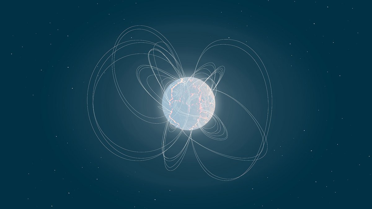 Magnetar vue d'artiste © ESA