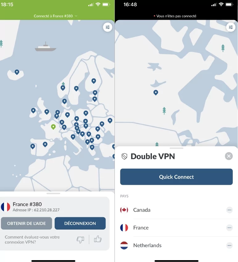 NordVPN mobile 1 © NordVPN