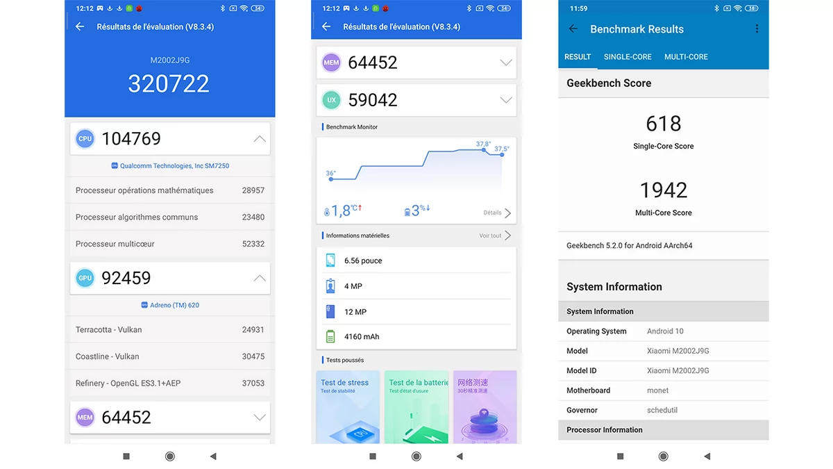 Xiaomi Mi 10 Lite test