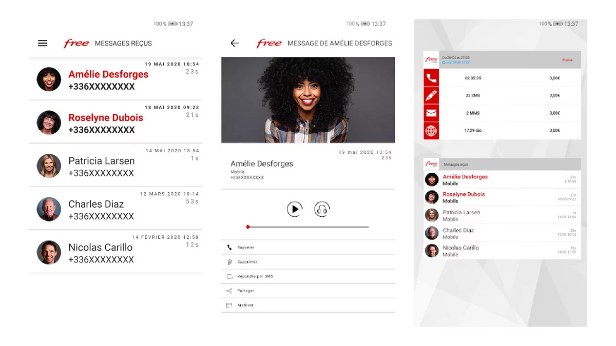Messagerie Free Mobile