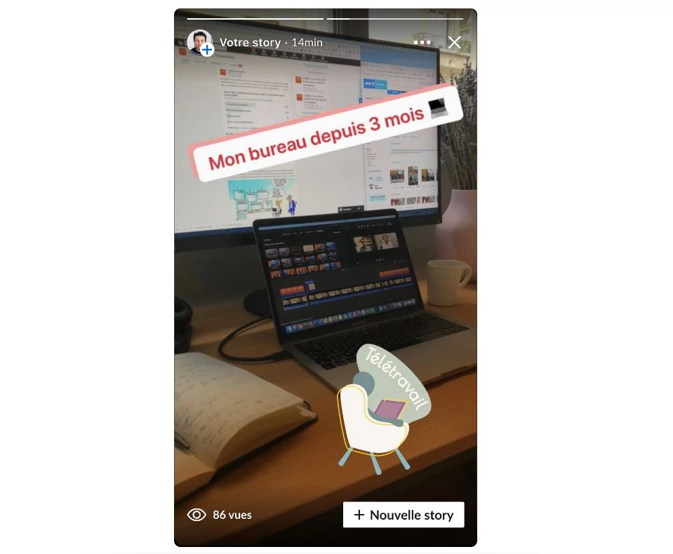 LinkedIn Story