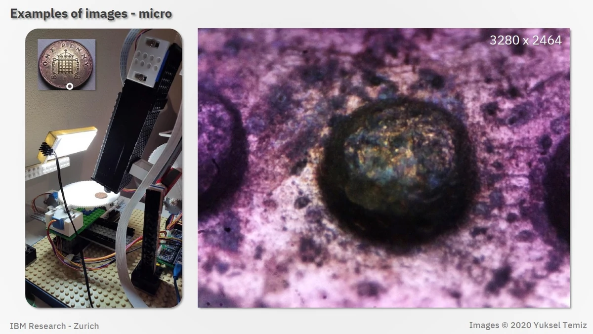 microscope raspberry © Yuksel Temiz