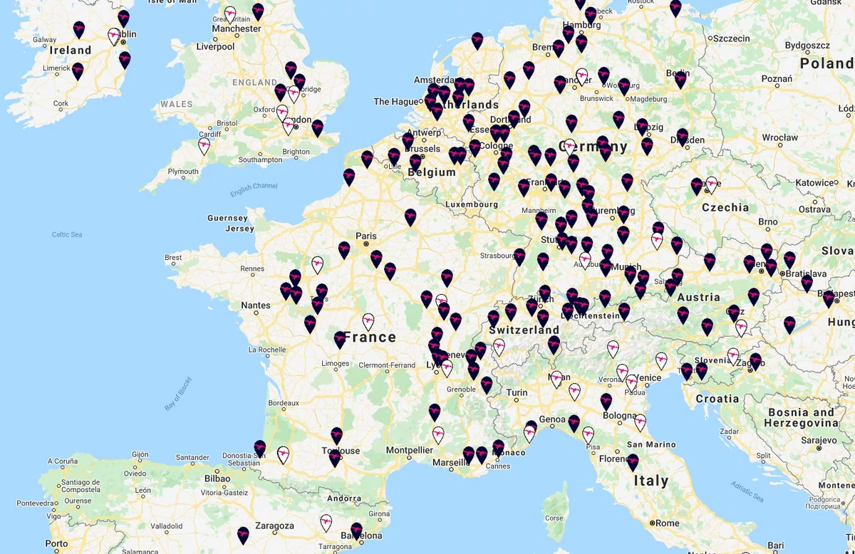 Le réseau de charge Ionity © Ionity