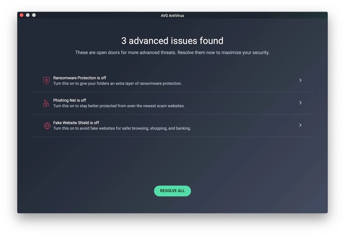 AVG AntiVirus Mac 0003.jpg © Clubic.com/Stephane Ruscher