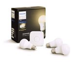 Le kit de démarrage Philips Hue bridge + 3 ampoules White E27 à moins de 50€