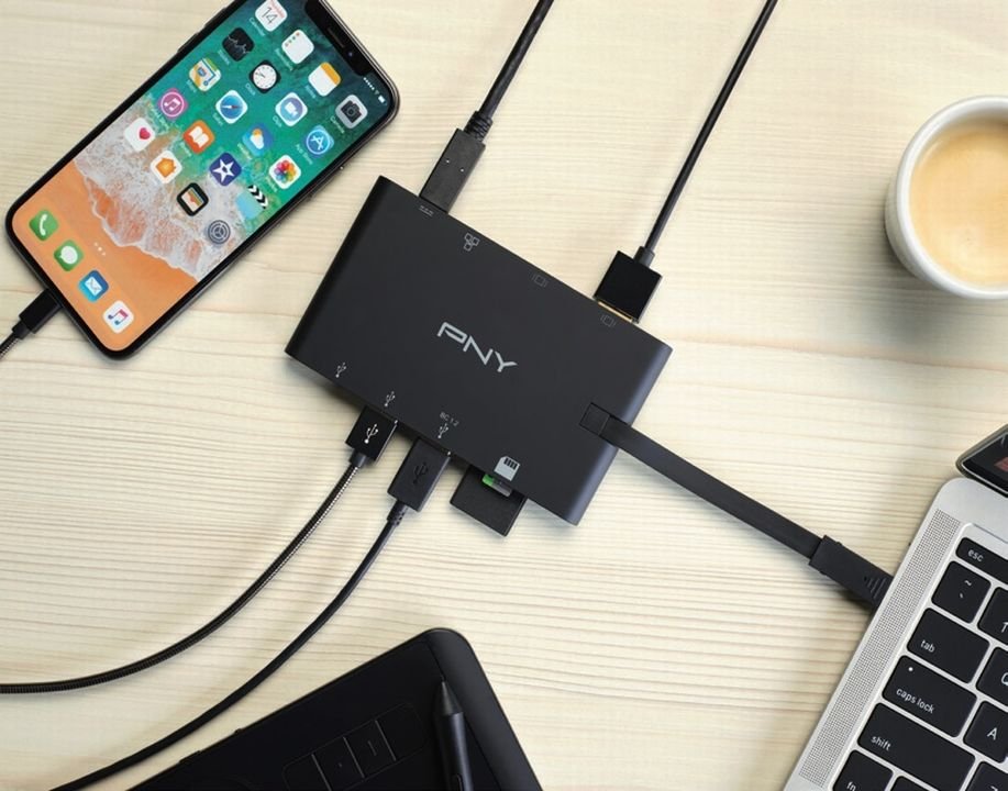 Un nouveau dock USB-C Mini fort complet débarque chez PNY