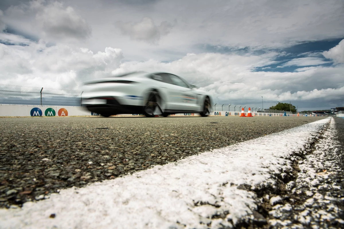 Porsche Taycan Turbo S, une fusée © Porsche