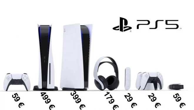 PS5 accessoires prix © © Cowcotland