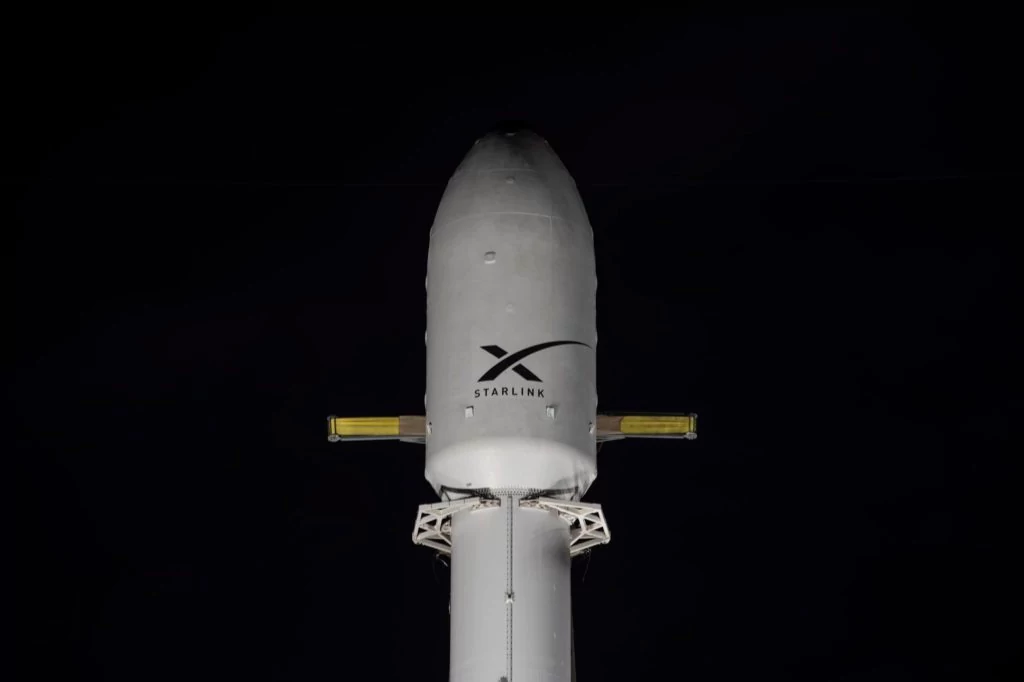 Starlink Falcon9 SpaceX coiffe © SpaceX