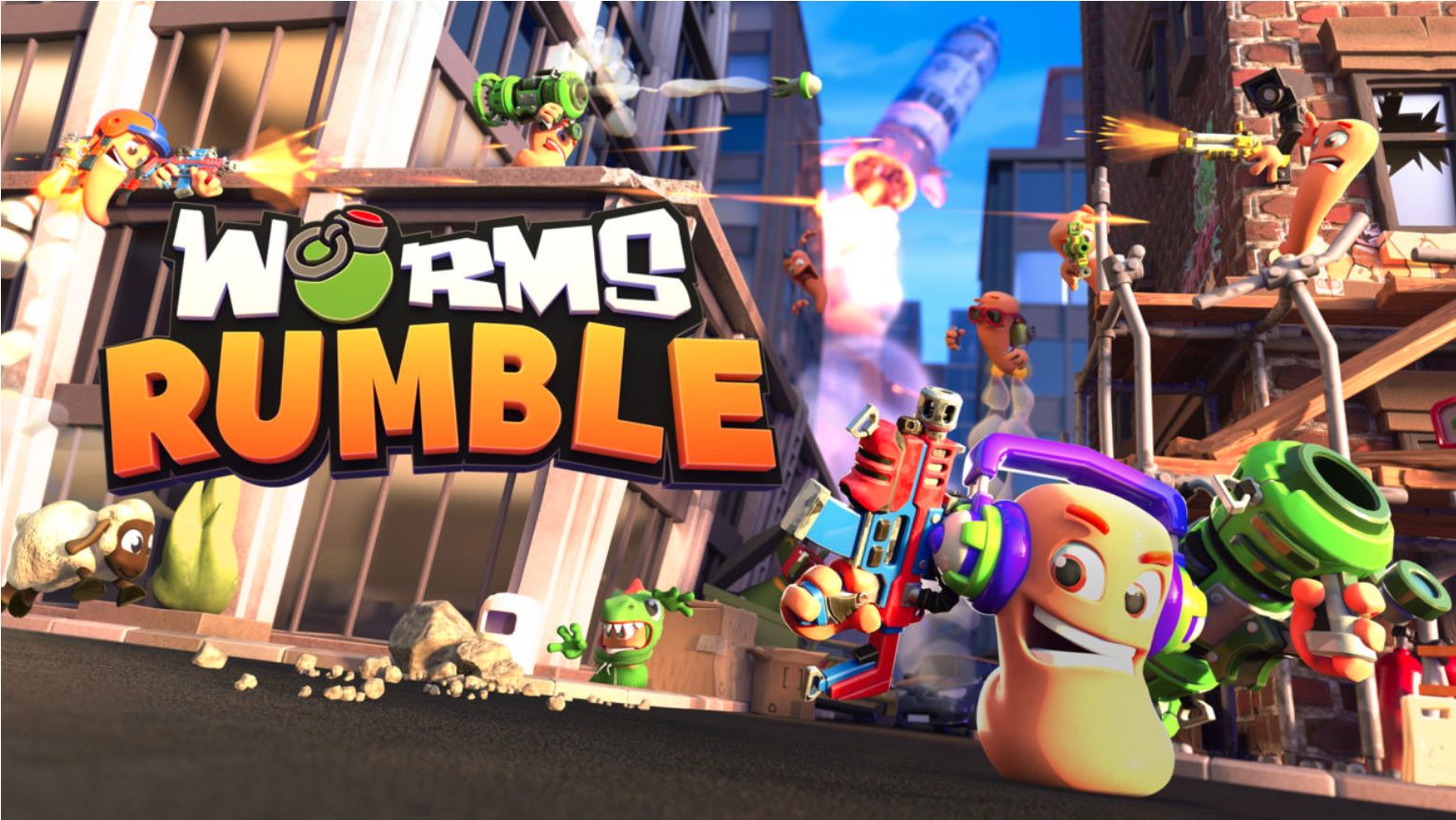 Worms Rumble, le Battle royale, en bêta dès le 6 novembre pour un lancement le 1er décembre