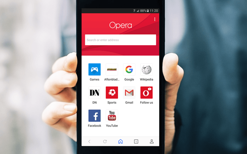 Opera 59 pour Android avance sur le paiement en ligne