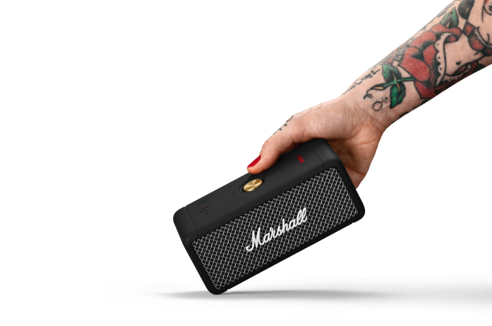 Marshall présente Emberton, une enceinte pour les aventuriers