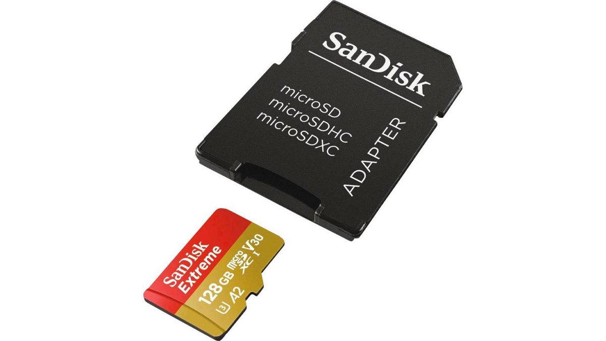 carte MicroSDXC SanDisk Extreme 128 Go