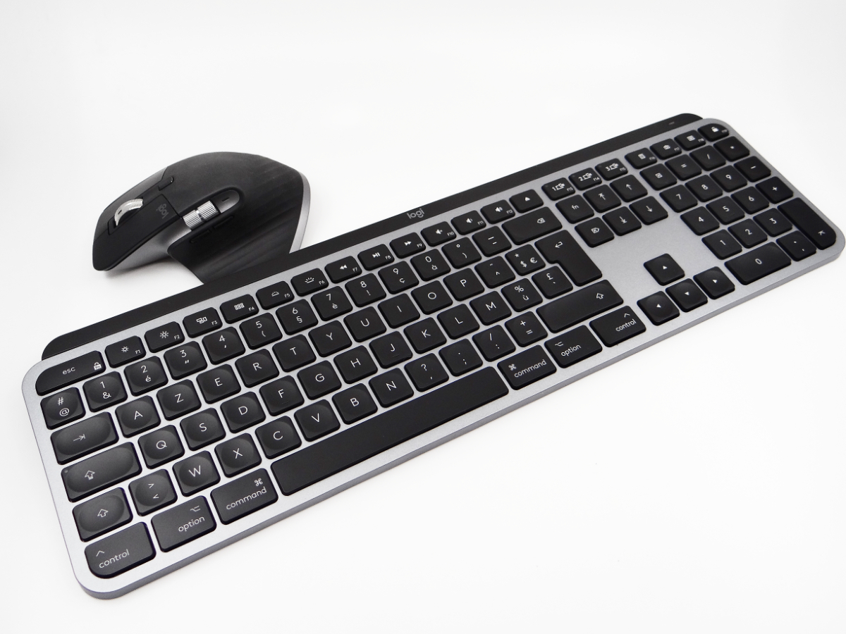 On a testé les clavier et souris MX Keys et Master 3 for Mac, quand  Logitech fait mieux qu'Apple