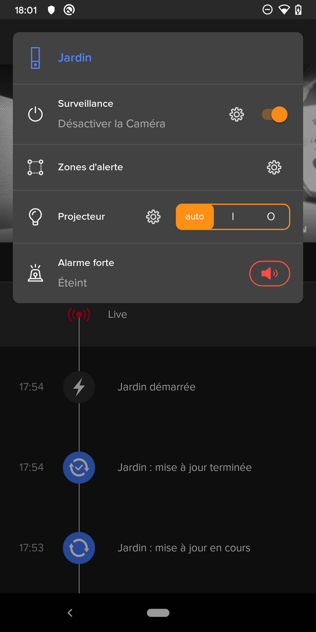 Test Netatmo caméra extérieure