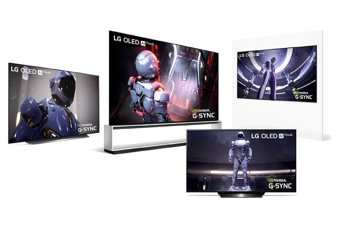 La gamme CX et ses téléviseurs OLED de 48, 55, 65 et 77 pouces © LG