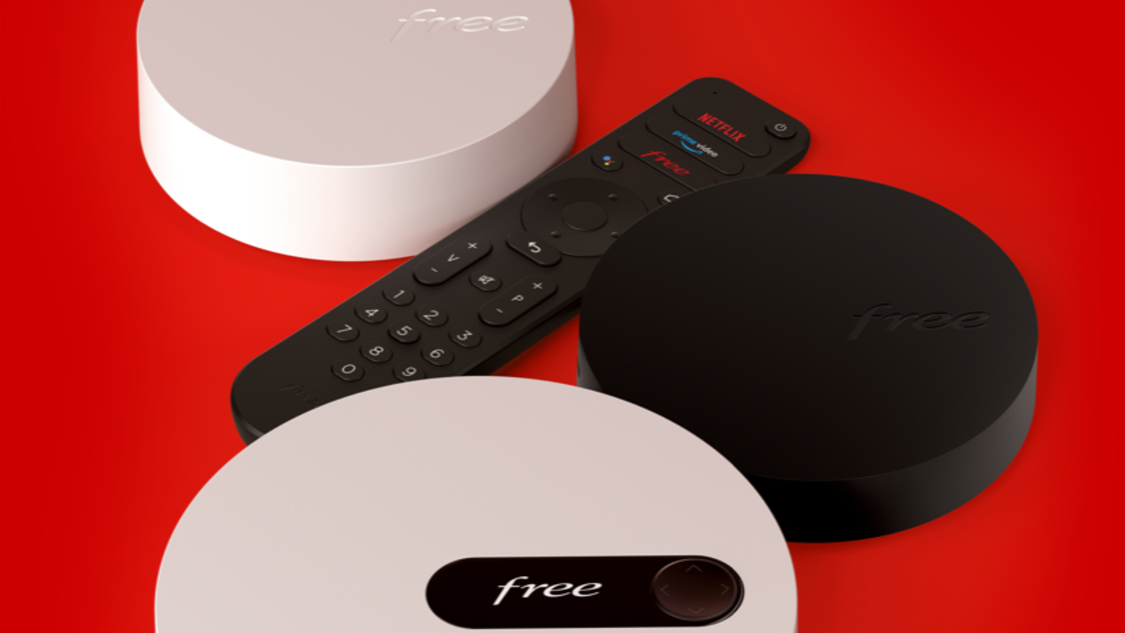 Freebox, une seule télecommande pour la TV et pour la box : le