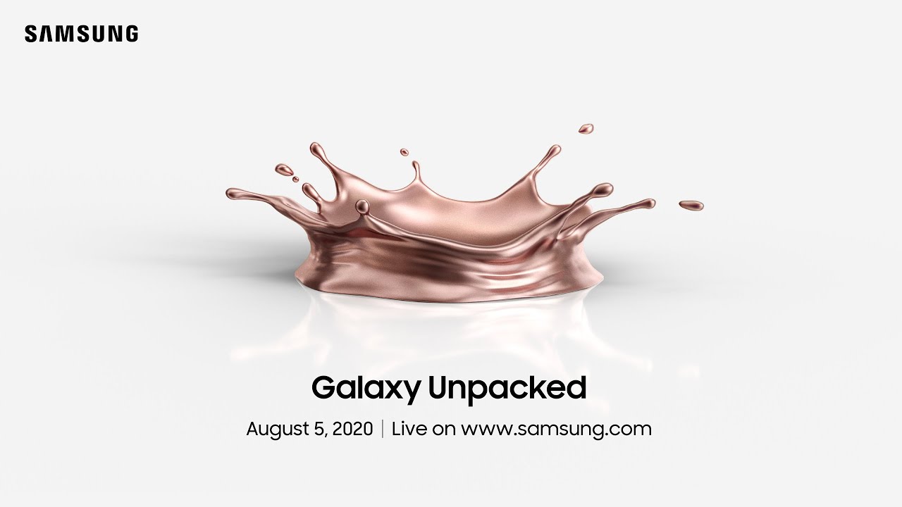 Samsung officialise sa conférence Galaxy Unpacked au 5 août prochain