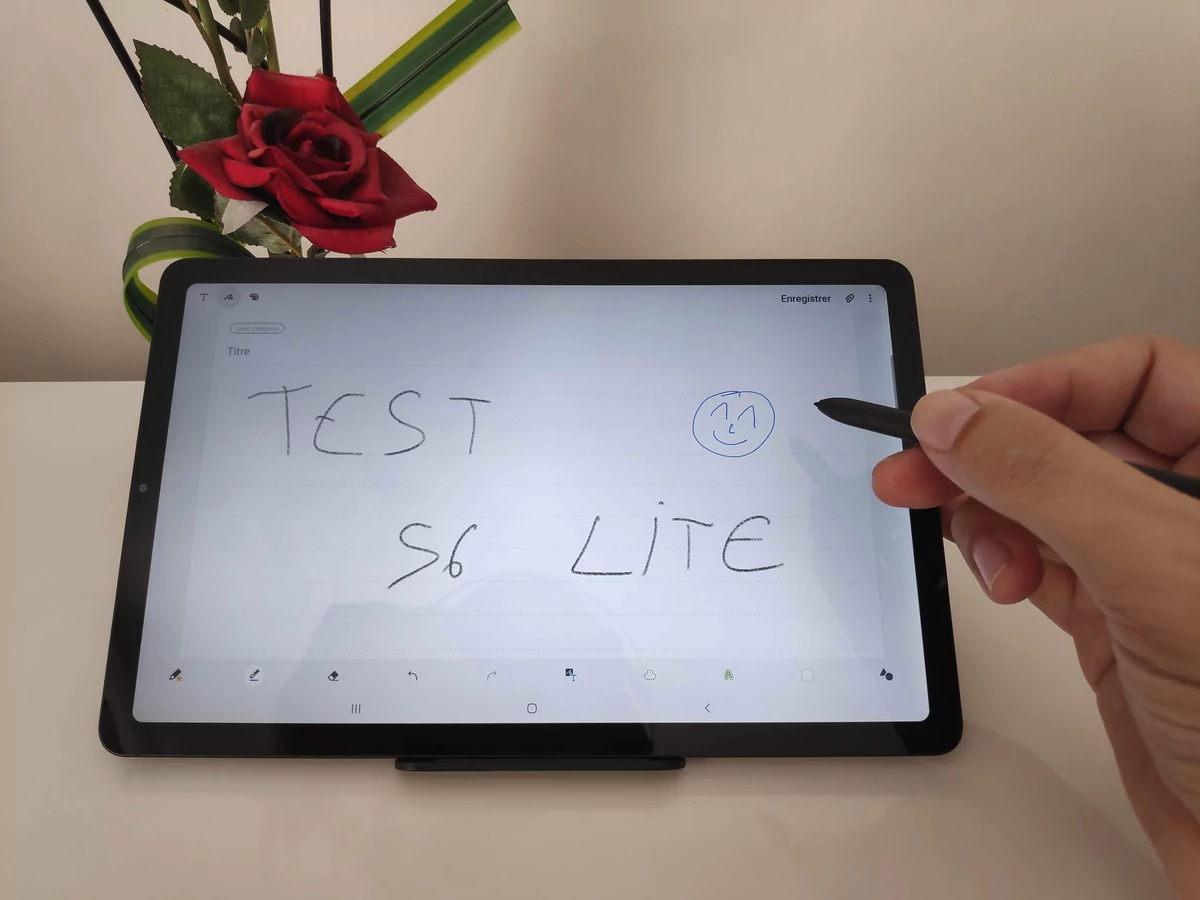 Galaxy Tab S6 Lite - Prise note