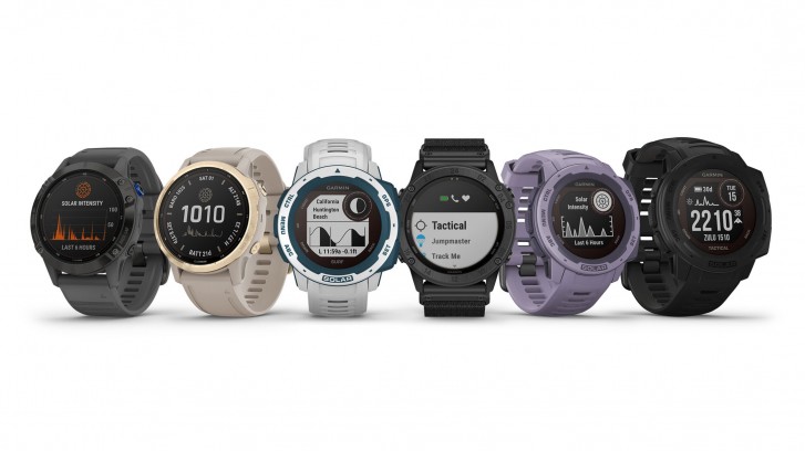 Garmin offre la charge solaire à ses montres les plus en vogue