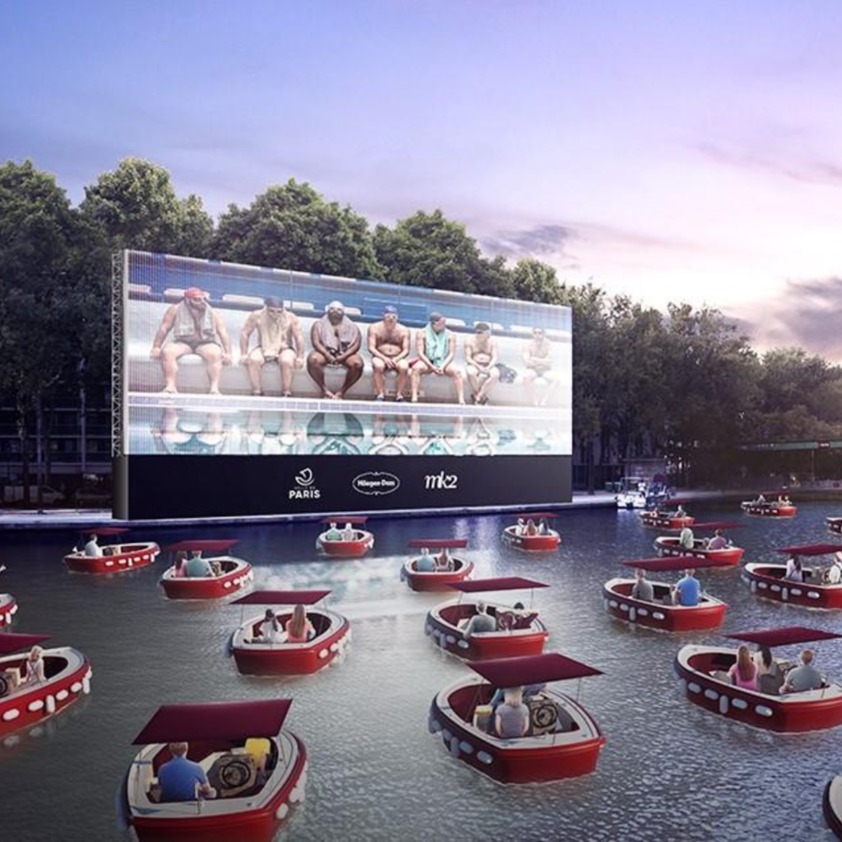 Paris Plages : un cinéma... sur l'eau, pour l'ouverture de la saison 2020