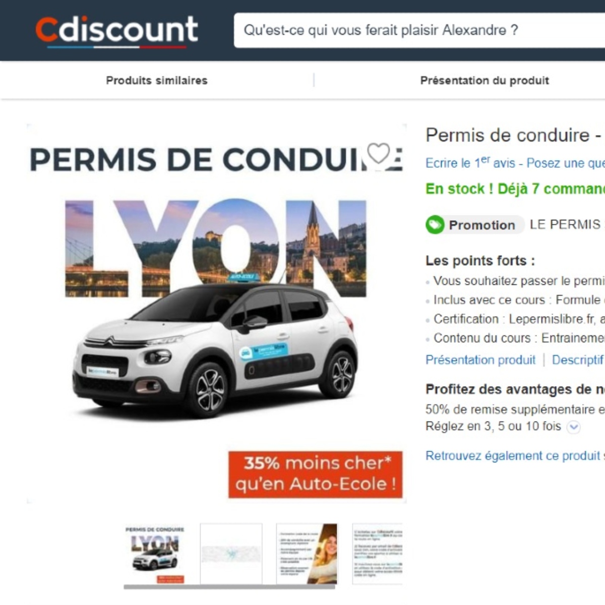 Cdiscount se lance dans... le permis de conduire low cost