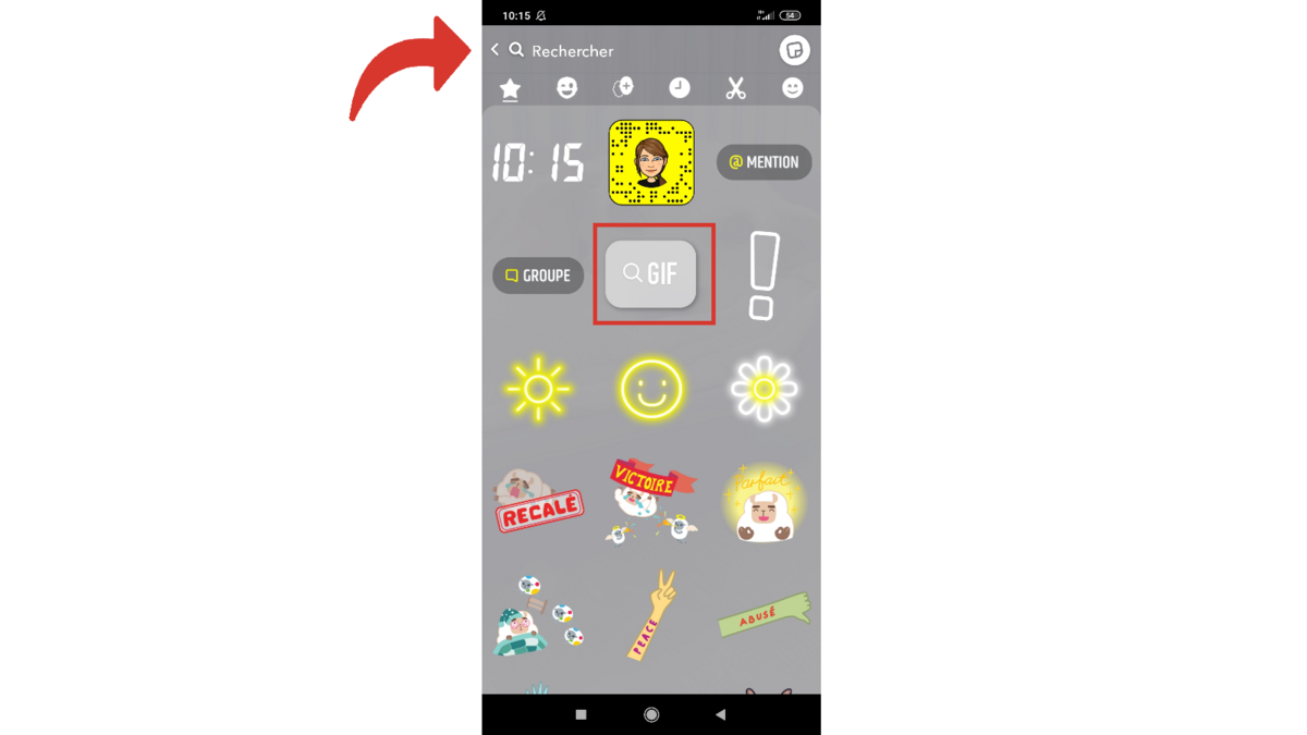 Tuto Snapchat