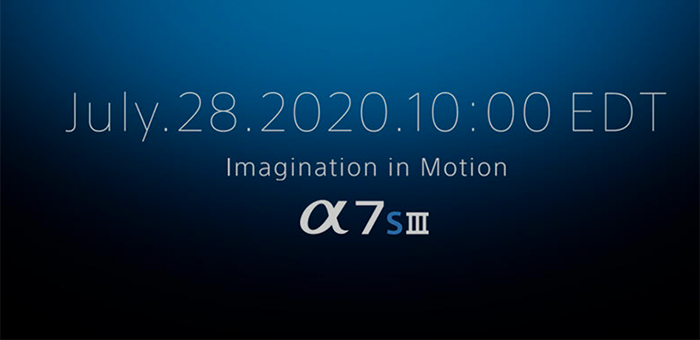 teaser sony a7siii