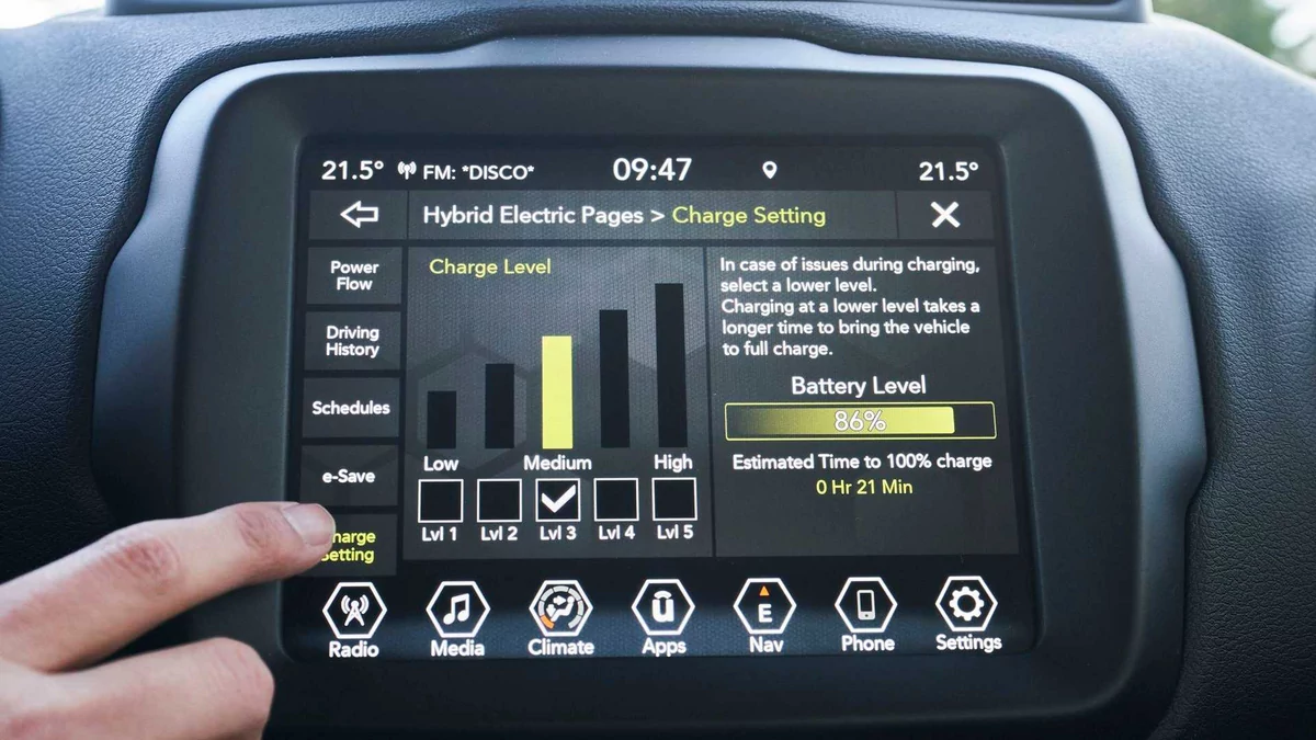 Jeep Renegade 4xe hybride rechargeable © Jeep