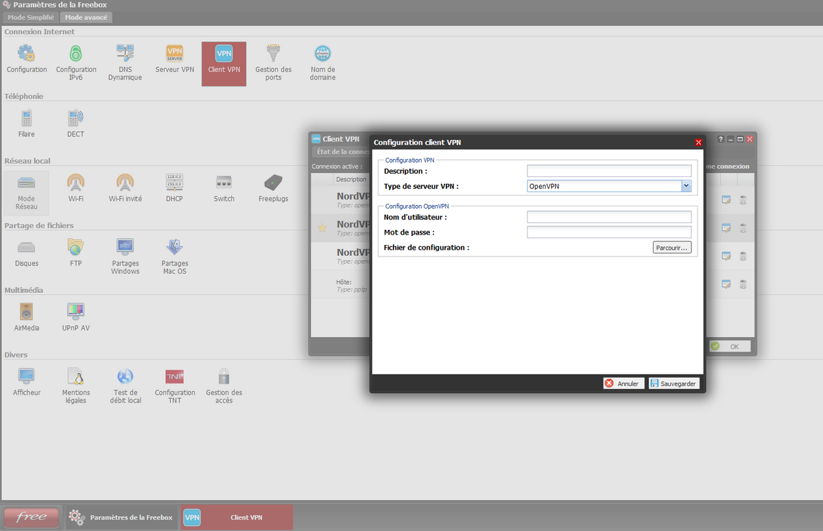Freebox OS © Free