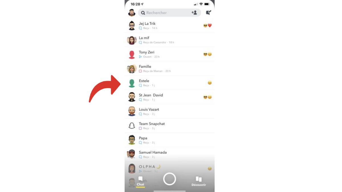 Tuto Snapchat