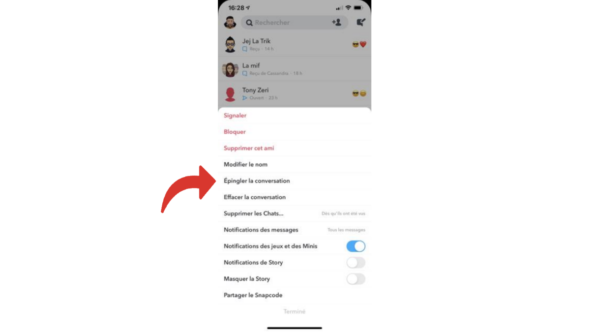Tuto Snapchat