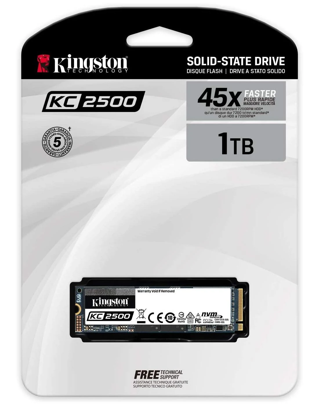 Kingston KC2500 © Kingston