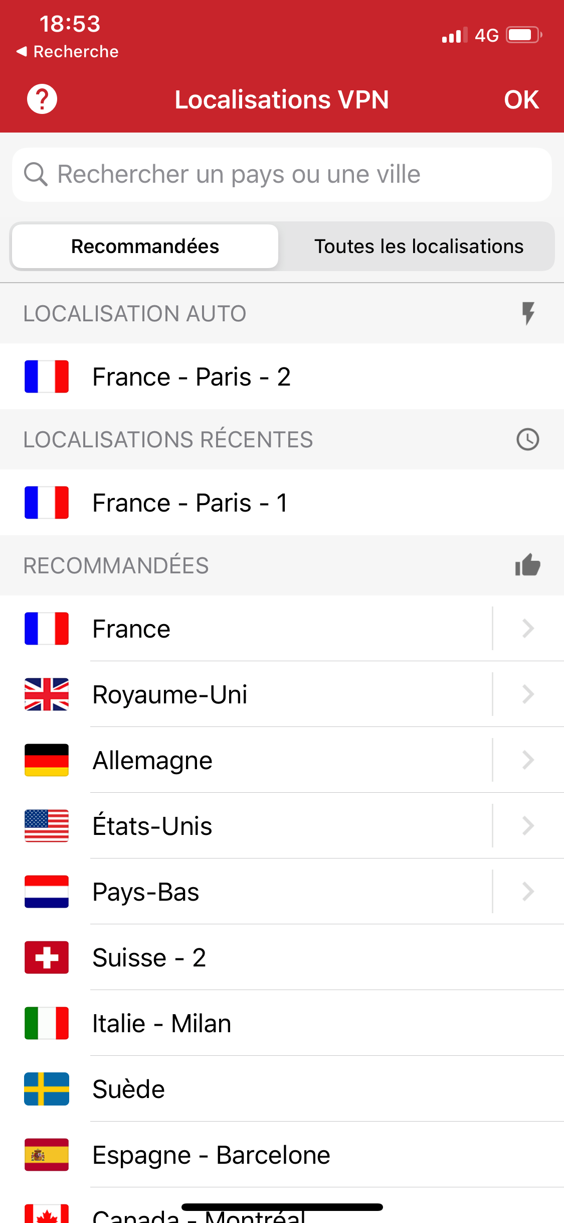 ExpressVPN app mobile 2020 © ExpressVPN