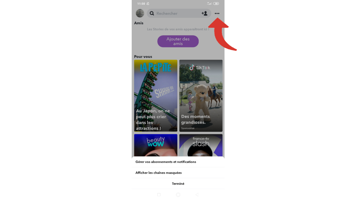 Tuto Snapchat