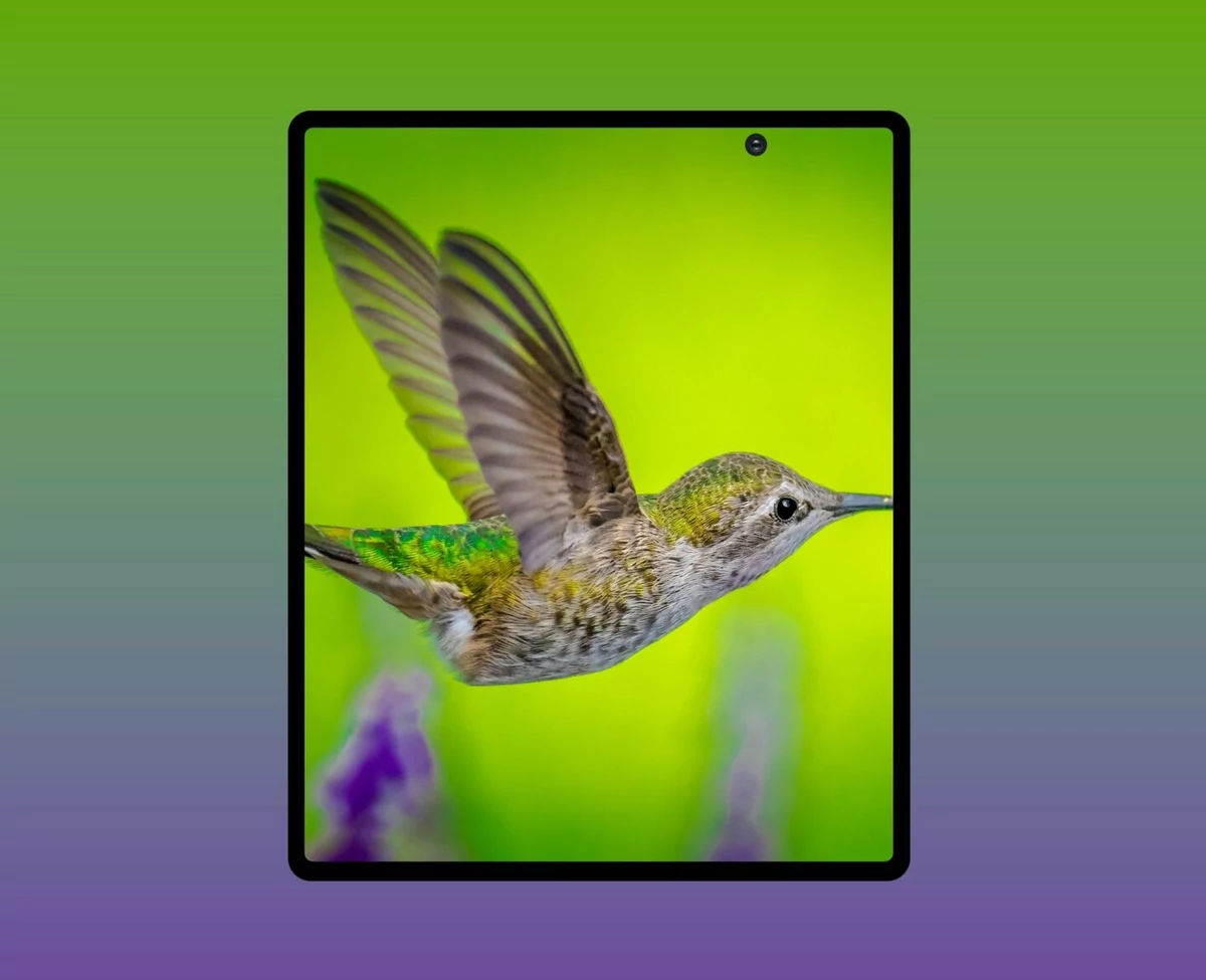 Samsung Galaxy Z Fold 2 rendu © © Ice Universe