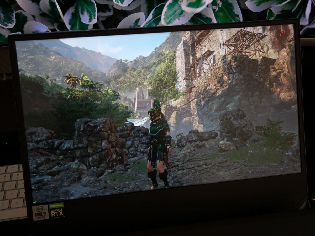 Shadow of the Tomb Raider se plaît assez bien en 4K sur laptop © Nathan Le Gohlisse pour Clubic