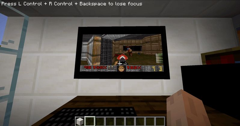 Démarrer Windows 95 et jouer à Doom dans Minecraft, c'est désormais possible