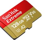 La carte MicroSDXC SanDisk Extreme 128Go soldé à 24,99€ chez Amazon !