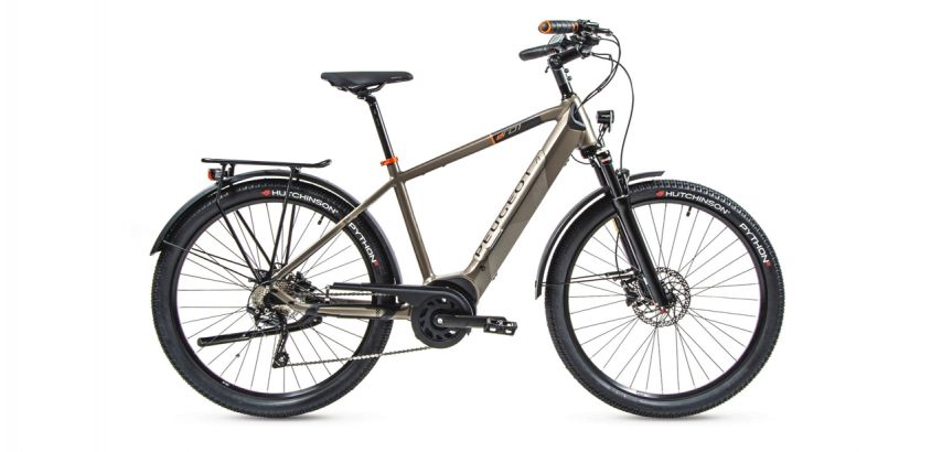 Vtt electrique discount peugeot tout suspendu