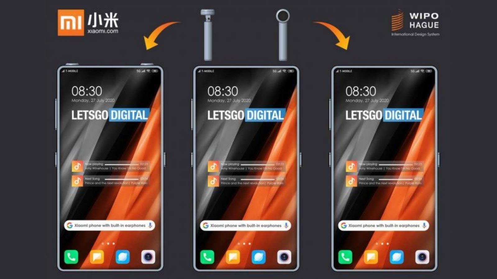 Des écouteurs sans-fil rangeables directement dans votre smartphone ? Xiaomi planche dessus