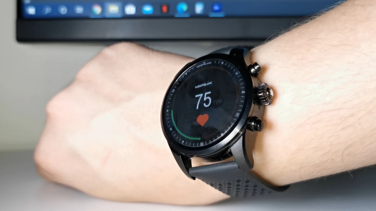 Test Montblanc Summit 2 le mariage du luxe et de Wear OS