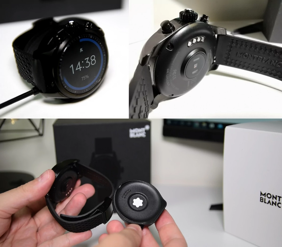 Montblanc Summit 2 Plus Chargement © Alexandre Boero pour Clubic