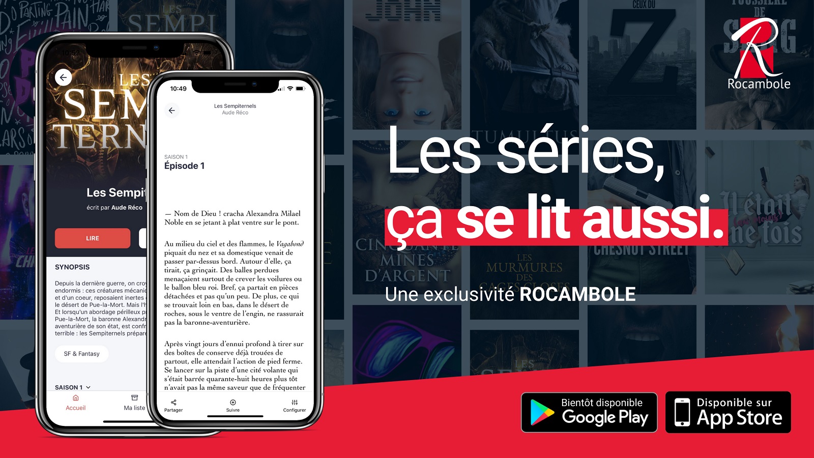 L'app de séries littéraires Doors.io (ex-Rocambole) rachetée par le français Vivlio