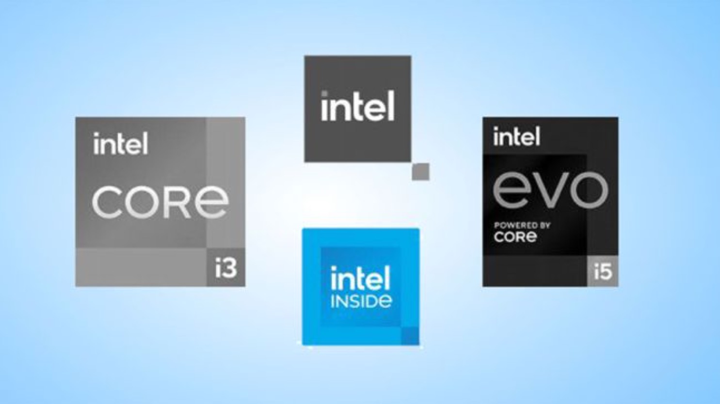 intel EVO, intel Core, intel Inside : de nouveaux logos qui font parler