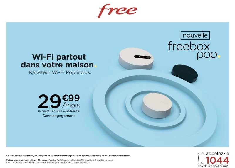 Free met à jour son répéteur WiFi