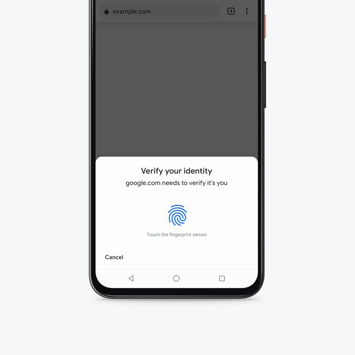 Chrome sur Android : l'identification biométrique arrive pour les paiements